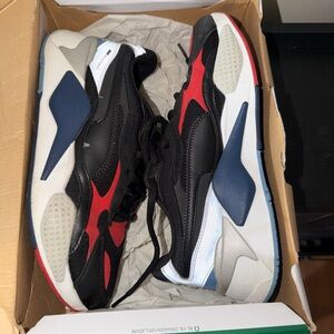 Puma Black Red Navy White Men's Sneakers